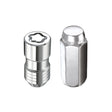 McGard 5 Lug Hex Install Kit w/Locks (Cone Seat Nut) M14X1.5 / 22mm Hex / 1.635in. Length - Chrome McGard Lug Nuts  AXOPROS