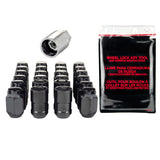 McGard 6 Lug Hex Install Kit w/Locks (Cone Seat Nut) M12X1.5 / 13/16 Hex / 1.5in. Length - Black McGard Lug Nuts  AXOPROS