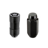 McGard 6 Lug Hex Install Kit w/Locks (Cone Seat Nut) M14X1.5 / 13/16 Hex / 1.945in. Length - Black McGard Lug Nuts  AXOPROS