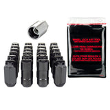 McGard 6 Lug Hex Install Kit w/Locks (Cone Seat Nut) M14X1.5 / 13/16 Hex / 1.945in. Length - Black McGard Lug Nuts  AXOPROS