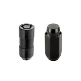 McGard 6 Lug Hex Install Kit w/Locks (Cone Seat Nut) M14X1.5 / 22mm Hex / 1.945in. Length - Black McGard Lug Nuts  AXOPROS