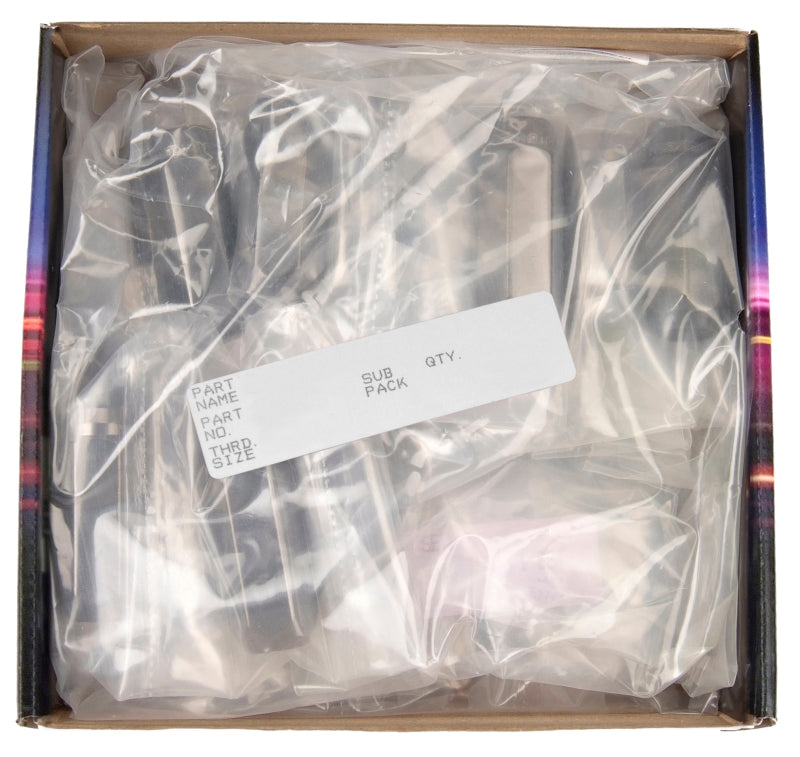 McGard 6 Lug Hex Install Kit w/Locks (Cone Seat Nut) M14X1.5 / 22mm Hex / 1.945in. Length - Black McGard Lug Nuts  AXOPROS