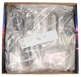 McGard 6 Lug Hex Install Kit w/Locks (Cone Seat Nut) M14X1.5 / 22mm Hex / 1.945in. Length - Black McGard Lug Nuts  AXOPROS