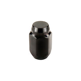 McGard Hex Lug Nut (Cone Seat) 1/2-20 / 13/16 Hex / 1.5in. Length (4-Pack) - Black McGard Lug Nuts  AXOPROS