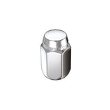 McGard Hex Lug Nut (Cone Seat) 1/2-20 / 13/16 Hex / 1.5in. Length (4-Pack) - Chrome McGard Lug Nuts  AXOPROS