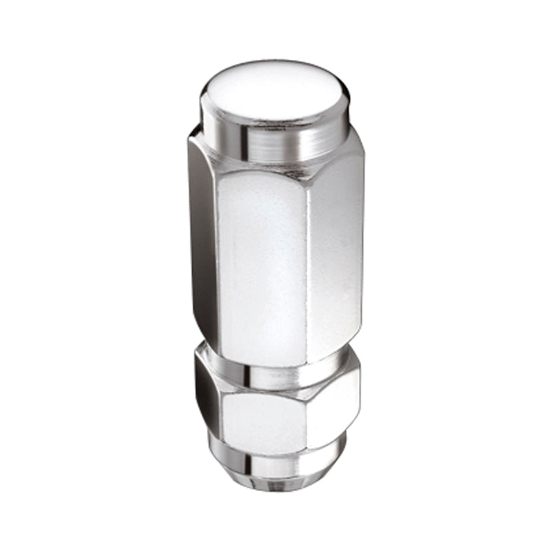 McGard Hex Lug Nut (Cone Seat / Duplex) 9/16-18 / 7/8 Hex / 2.5in. Length (8-Pack) - Chrome McGard Lug Nuts  AXOPROS