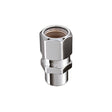 McGard Hex Lug Nut (Drag Racing Short Shank) 1/2-20 / 13/16 Hex / 1.6in. Length (4-Pack) - Chrome McGard Lug Nuts  AXOPROS