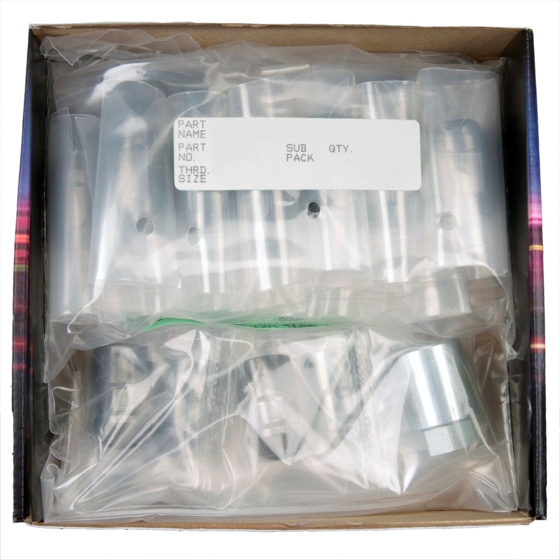 McGard Jeep Wrangler Install Kit (Cone Seat Bulge) 1/2-20 / 3/4 Hex / (18 Lug Nuts / 5 Locks) - Blk McGard Lug Nuts  AXOPROS