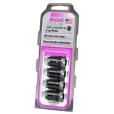 McGard SplineDrive Lug Nut (Cone Seat) M12X1.5 / 1.24in. Length (4-Pack) - Black (Req. Tool) McGard Lug Nuts  AXOPROS