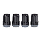 McGard SplineDrive Lug Nut (Cone Seat) M12X1.5 / 1.24in. Length (4-Pack) - Black (Req. Tool) McGard Lug Nuts  AXOPROS