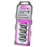 McGard SplineDrive Lug Nut (Cone Seat) M12X1.5 / 1.24in. Length (4-Pack) - Chrome (Req. Tool) McGard Lug Nuts  AXOPROS