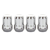 McGard SplineDrive Lug Nut (Cone Seat) M12X1.5 / 1.24in. Length (4-Pack) - Chrome (Req. Tool) McGard Lug Nuts  AXOPROS