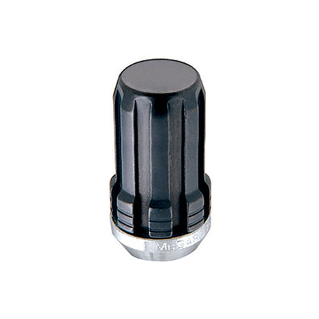 McGard SplineDrive Lug Nut (Cone Seat) M14X1.5 / 1.935in. Length (4-Pack) - Black (Req. Tool) McGard Lug Nuts  AXOPROS
