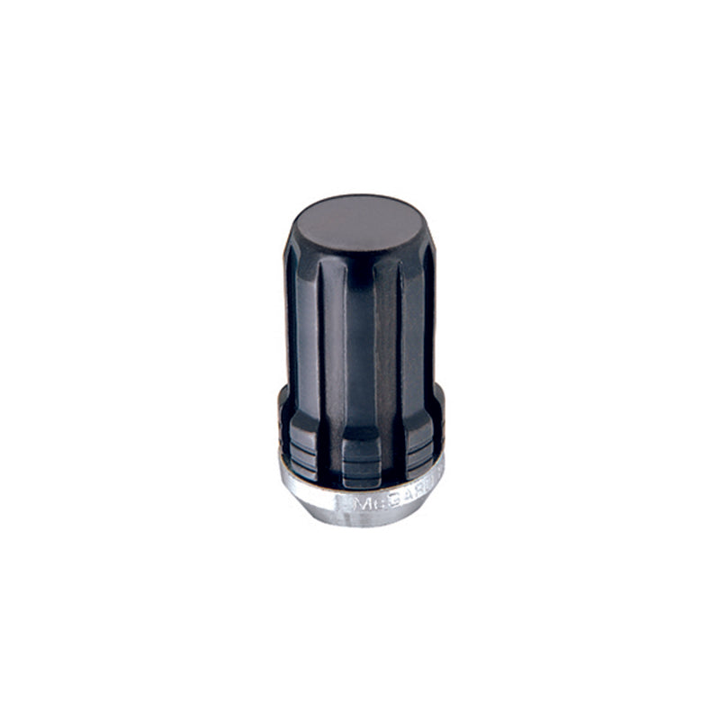 McGard SplineDrive Lug Nut (Cone Seat) M14X1.5 / 1.935in. Length (4-Pack) - Black (Req. Tool) McGard Lug Nuts  AXOPROS