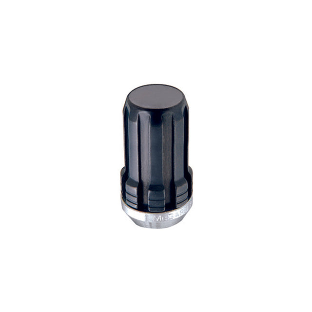 McGard SplineDrive Lug Nut (Cone Seat) M14X1.5 / 1.935in. Length (4-Pack) - Black (Req. Tool) McGard Lug Nuts  AXOPROS