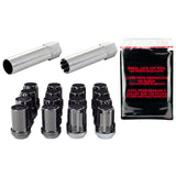 McGard SplineDrive Tuner 4 Lug Install Kit w/Locks & Tool (Cone) M12X1.5 / 13/16 Hex - Black McGard Lug Nuts  AXOPROS