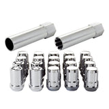 McGard SplineDrive Tuner 5 Lug Install Kit w/Locks & Tool (Cone) M12x1.5 / 13/16 Hex - Chrome (CS) McGard Lug Nuts  AXOPROS