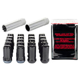 McGard SplineDrive Tuner 5 Lug Install Kit w/Locks & Tool (Cone) M14X1.5 / 22mm Hex - Blk McGard Lug Nuts  AXOPROS