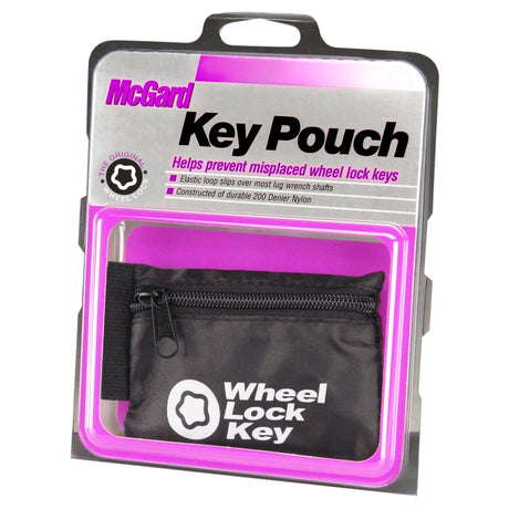 McGard Wheel Key Lock Storage Pouch - Black McGard Wheel Accessories  AXOPROS
