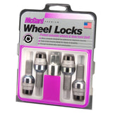 McGard Wheel Lock Bolt Set - 4pk. (Radius Seat) M14X1.5 / 17mm Hex / 28.2mm Shank Length - Black McGard Wheel Bolts  AXOPROS