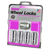 McGard Wheel Lock Nut Set - 4pk. (Cone Seat) 9/16-18 / 7/8 Hex / 1.765in. Length - Chrome McGard Lug Nuts  AXOPROS