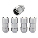 McGard Wheel Lock Nut Set - 4pk. (Cone Seat) 9/16-18 / 7/8 Hex / 1.765in. Length - Chrome McGard Lug Nuts  AXOPROS