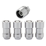 McGard Wheel Lock Nut Set - 4pk. (Cone Seat) 9/16-18 / 7/8 Hex / 1.765in. Length - Chrome McGard Lug Nuts  AXOPROS