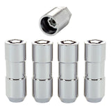McGard Wheel Lock Nut Set - 4pk. (Cone Seat Duplex) 9/16-18 / 7/8 Hex / 2.5in. Length - Chrome McGard Lug Nuts  AXOPROS