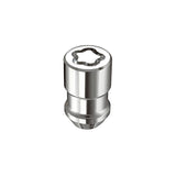 McGard Wheel Lock Nut Set - 4pk. (Cone Seat) M12X1.5 / 19mm & 21mm Dual Hex / 1.46in. L - Chrome McGard Lug Nuts  AXOPROS
