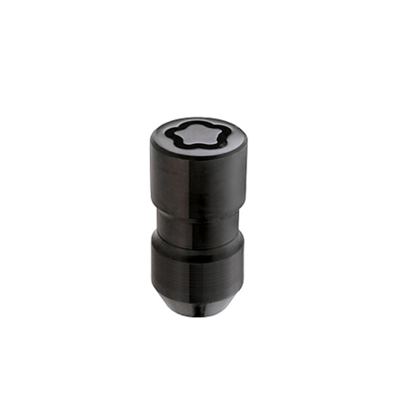 McGard Wheel Lock Nut Set - 4pk. (Cone Seat) M14X1.5 / 21mm & 22mm Dual Hex / 1.639in. L - Black McGard Lug Nuts  AXOPROS