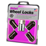 McGard Wheel Lock Nut Set - 4pk. (Cone Seat) M14X1.5 / 21mm & 22mm Dual Hex / 1.639in. L - Black McGard Lug Nuts  AXOPROS