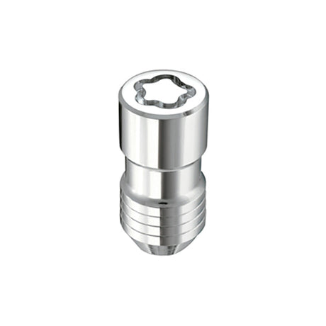 McGard Wheel Lock Nut Set - 4pk. (Cone Seat) M14X1.5 / 21mm & 22mm Dual Hex / 1.639in. L - Chrome McGard Lug Nuts  AXOPROS