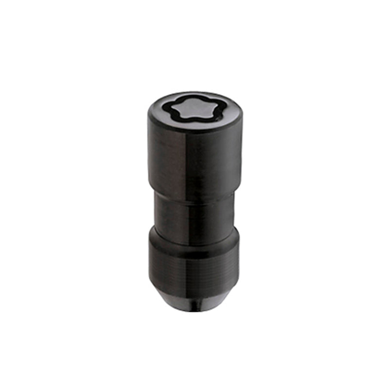McGard Wheel Lock Nut Set - 4pk. (Cone Seat) M14X1.5 / 21mm & 22mm Dual Hex / 1.965in. L - Black McGard Lug Nuts  AXOPROS