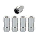 McGard Wheel Lock Nut Set - 4pk. (Cone Seat) M14X1.5 / 21mm & 22mm Dual Hex / 1.965in. L - Chrome McGard Lug Nuts  AXOPROS