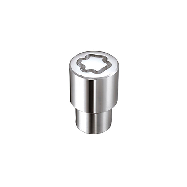 McGard Wheel Lock Nut Set - 4pk. (Reg. Shank Seat) M12X1.5 / 13/16 Hex / 1.38in. Length - Chrome McGard Lug Nuts  AXOPROS