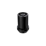 McGard Wheel Lock Nut Set - 4pk. (Tuner / Cone Seat) M12X1.5 / 13/16 Hex / 1.24in. Length - Black McGard Lug Nuts  AXOPROS