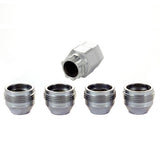 McGard Wheel Lock Nut Set - 4pk. (Under Hub Cap / Cone Seat) M12X1.5 / 19mm & 21mm Hex / .775in. L McGard Lug Nuts  AXOPROS