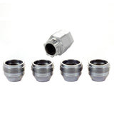 McGard Wheel Lock Nut Set - 4pk. (Under Hub Cap / Cone Seat) M12X1.5 / 19mm & 21mm Hex / .775in. L McGard Lug Nuts  AXOPROS