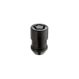McGard Wheel Lock Nut Set - 5pk. (Cone Seat) 1/2-20 / 3/4 &13/16 Dual Hex / 1.46in. Length - Black McGard Lug Nuts  AXOPROS