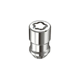McGard Wheel Lock Nut Set - 5pk. (Cone Seat) 1/2-20 / 3/4 &13/16 Dual Hex / 1.46in. Length - Chrome McGard Lug Nuts  AXOPROS