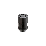 McGard Wheel Lock Nut Set - 5pk. (Cone Seat) M12X1.5 / 3/4 Hex / 1.46in. Length - Black McGard Lug Nuts  AXOPROS
