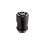 McGard Wheel Lock Nut Set - 5pk. (Cone Seat) M12X1.5 / 3/4 Hex / 1.46in. Length - Black McGard Lug Nuts  AXOPROS