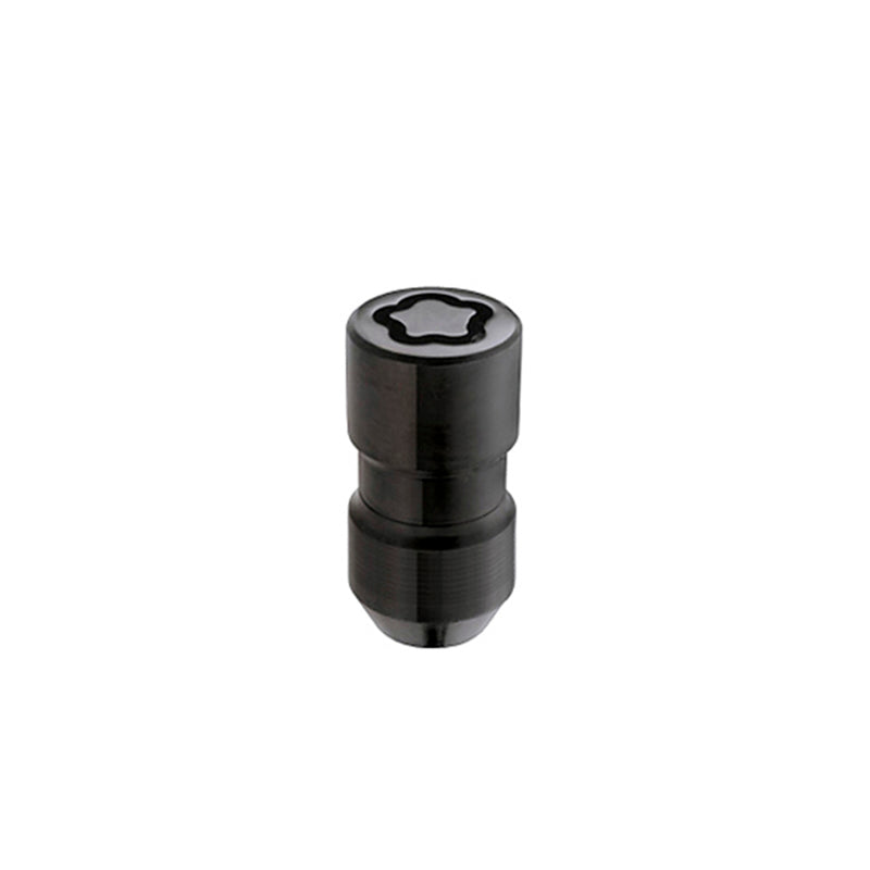 McGard Wheel Lock Nut Set - 5pk. (Cone Seat) M14X1.5 / 22mm Hex / 1.639in OAL - Black McGard Lug Nuts  AXOPROS