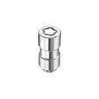 McGard Wheel Lock Nut Set - 5pk. (Cone Seat) M14X1.5 / 22mm Hex / 1.639in OAL - Chrome McGard Lug Nuts  AXOPROS