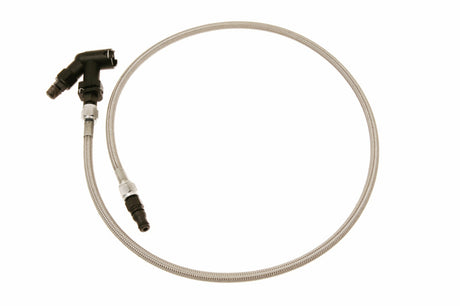 McLeod Line Assy Mustang 2005-Up 36in W/Male Wire Clip Fittings & Elbow Bleeder McLeod Racing Clutch Lines  AXOPROS