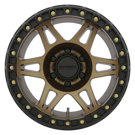 Method MR106 Beadlock 17x9 -44mm Offset 5x5 71.5mm CB Method Bronze w/BH-H24125 Wheel Method Wheels Wheels - Cast  AXOPROS