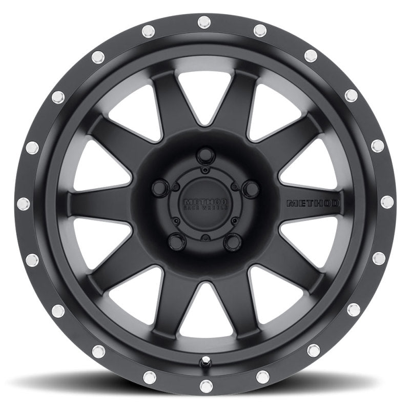 Method MR301 The Standard 15x7 -6mm Offset 5x4.5 83mm CB Matte Black Wheel Method Wheels Wheels - Cast  AXOPROS
