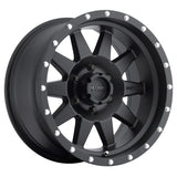 Method MR301 The Standard 15x7 -6mm Offset 6x5.5 108mm CB Matte Black Wheel Method Wheels Wheels - Cast  AXOPROS