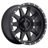 Method MR301 The Standard 16x8 0mm Offset 6x5.5 108mm CB Matte Black Wheel Method Wheels Wheels - Cast  AXOPROS