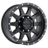 Method MR301 The Standard 16x8 0mm Offset 8x6.5 130.81mm CB Matte Black Wheel Method Wheels Wheels - Cast  AXOPROS